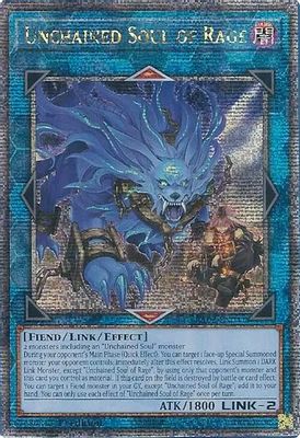 Unchained Soul of Rage (Quarter Century Secret Rare)