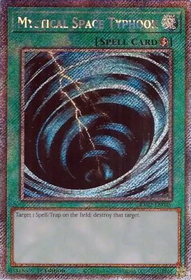 Mystical Space Typhoon (Platinum Secret Rare)