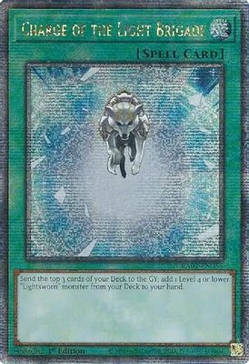 Charge of the Light Brigade (Quarter Century Secret Rare)