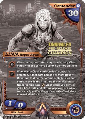 LINN, Rogue Agent (Pre-Release Champion)