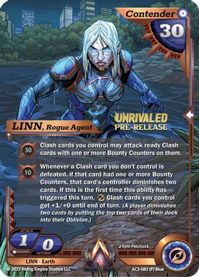 LINN, Rogue Agent (Pre-Release)