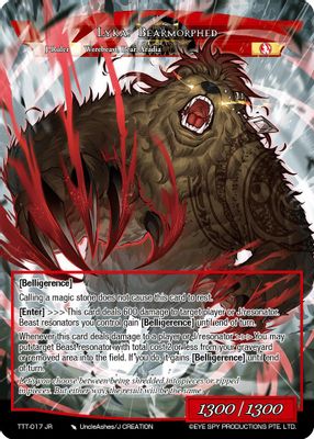 Lyka: Bearmorphed