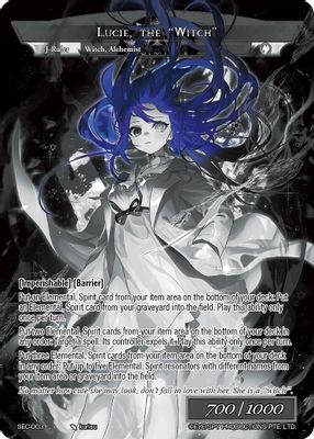 Lucie, Synthetic Alchemist // Lucie, the 