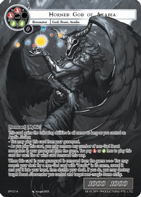 Horned God of Aradia (Uber Rare)