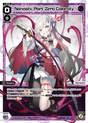 Nanashi, Part Zero Calamity