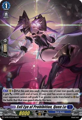 Evil Eye of Prohibition, Quen Lu (Foil)