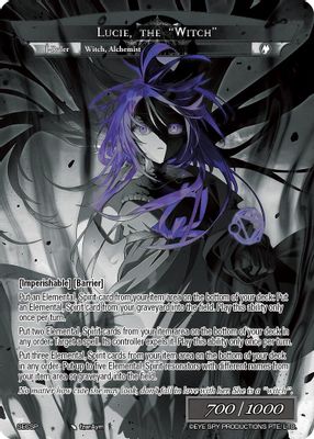 Lucie, Synthetic Alchemist // Lucie, the 
