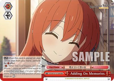 Adding On Memories (RRR)