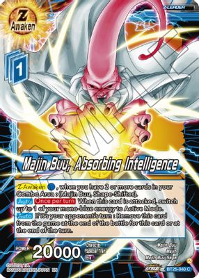 Majin Buu, Absorbing Intelligence