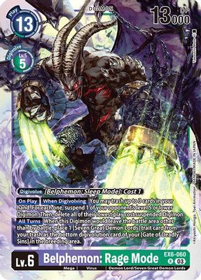 Belphemon: Rage Mode
