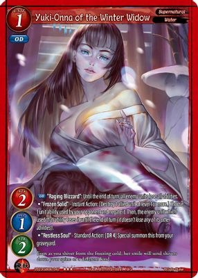 Yuki-Onna of the Winter Widow