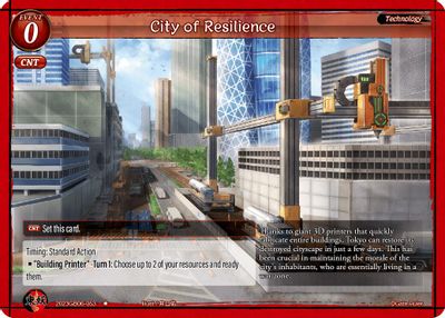City of Resilience