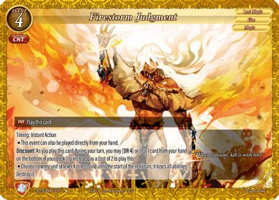 Firestorm Judgment