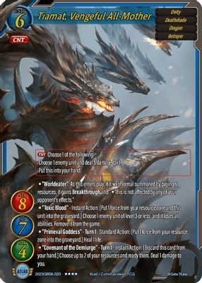 Tiamat, Vengeful All-Mother