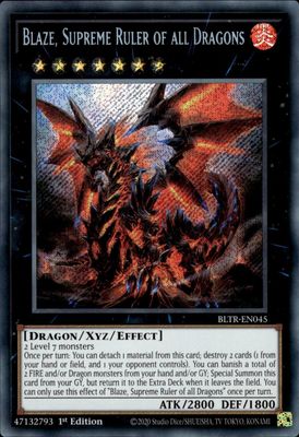 Blaze, Supreme Ruler of all Dragons