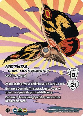 Mothra, Giant Moth Monster (Alternate Art)
