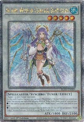 Ib the World Chalice Justiciar (Quarter Century Secret Rare)