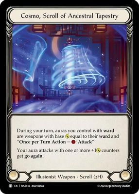 Cosmo, Scroll of Ancestral Tapestry // Beckoning Mistblade