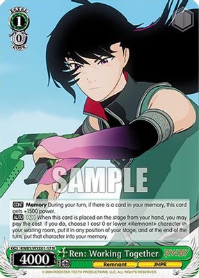 Ren: Working Together