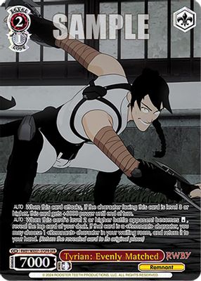 Tyrian: Evenly Matched (OFR)