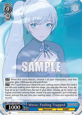 Weiss: Feeling Trapped