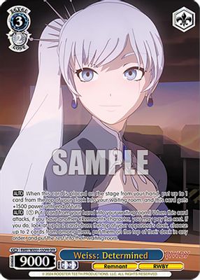 Weiss: Determined (OFR)