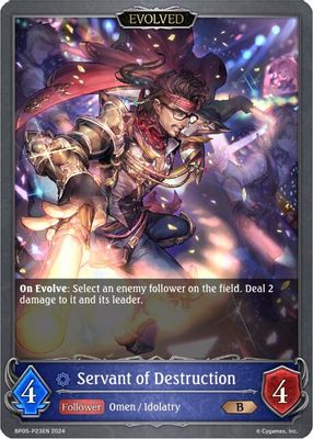 Servant of Destruction (Evolved) - P22EN (Foil)
