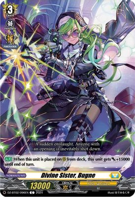 Divine Sister, Bugne