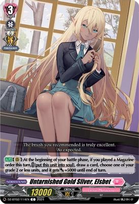 Untarnished Gold Sliver, Elsbet