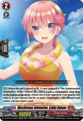 Mischievous Infatuation, Ichika Nakano (EXRRR)
