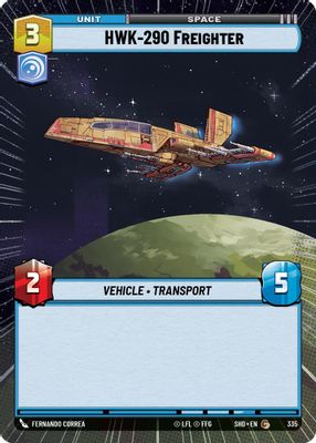 HWK-290 Freighter (Hyperspace)