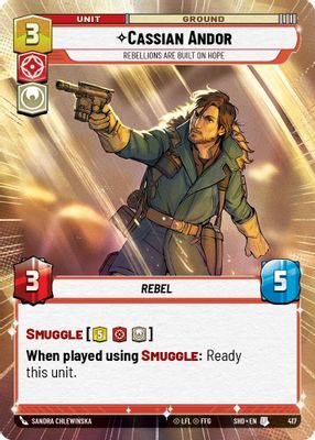 Cassian Andor - Rebellions Are Built On Hope (Hyperspace)