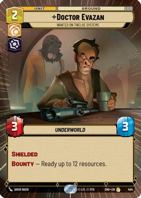 Doctor Evazan - Wanted on Twelve Systems (Hyperspace)