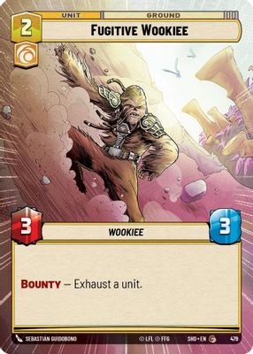 Fugitive Wookiee (Hyperspace)