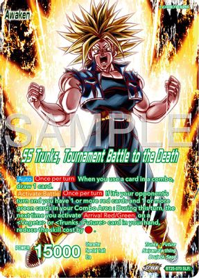 Trunks // SS Trunks, Tournament Battle to the Death (SLR)