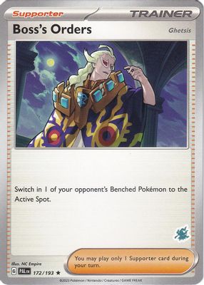 Boss's Orders - Darkrai Deck