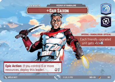 Gar Saxon - Viceroy of Mandalore (Showcase)
