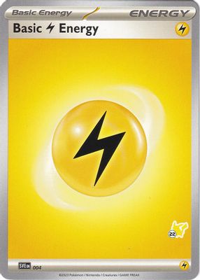 Basic Lightning Energy - Pikachu 22
