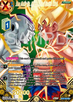 Son Goku Vs. Frieza, Final Battle Wish (DBR)