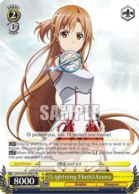 Lightning Flash Asuna