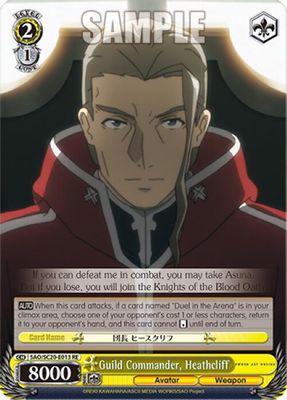 Guild Commander, Heathcliff