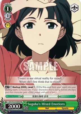 Suguha's Mixed Emotions