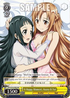 A Happy Moment, Asuna & Yui