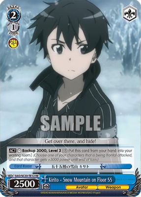 Kirito - Snow Mountain on Floor 55 (TD)