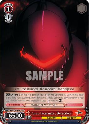 Curse Incarnate, Berserker