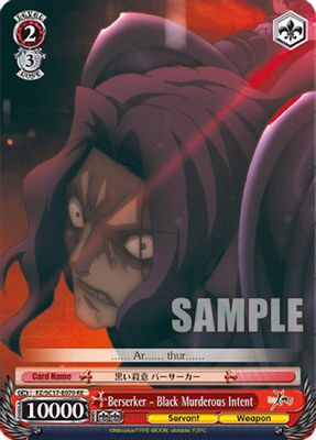 Berserker - Black Murderous Intent