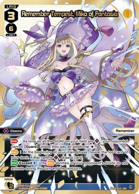 Remember Tempest, Miko of Fantasia (LRP)