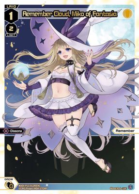 Remember Cloud, Miko of Fantasia (LR)