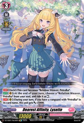Dearest Affinity, Lysette