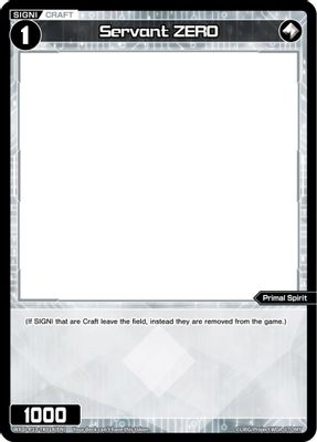 Servant ZERO (Non-Foil) // [Virus] (Non-Foil)